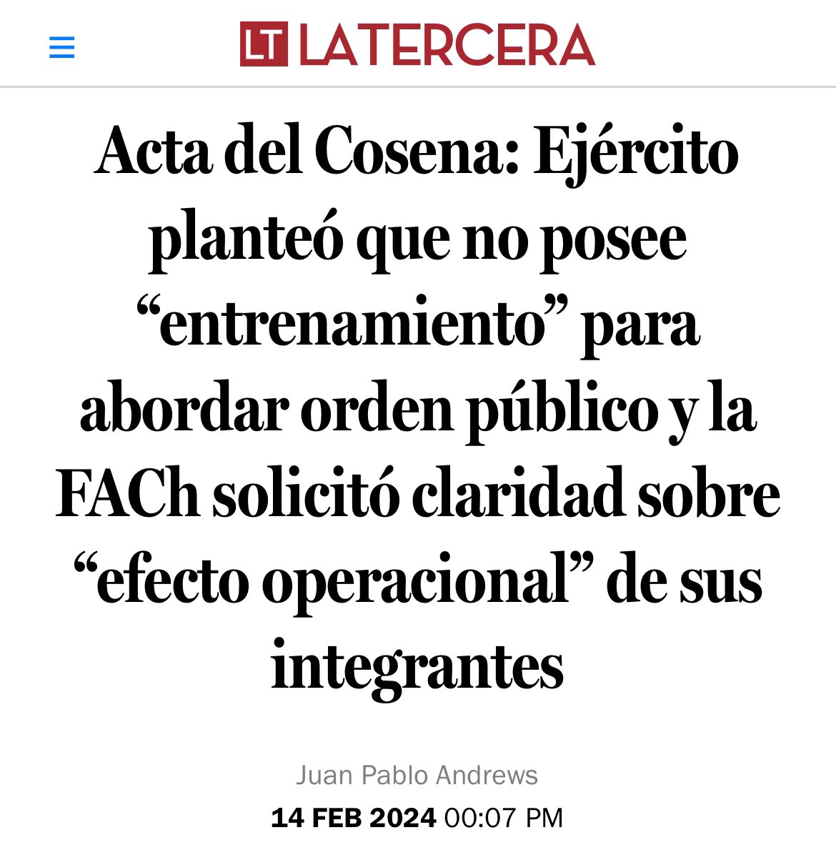 LisandroSpa's tweet photo. @MaldonadoCurti Los militares no están entrenados para el control del delito .!!
Así o más claro #COSENA 👇👇
Populistas de 💩 https://t.co/61LI6QQzR4
