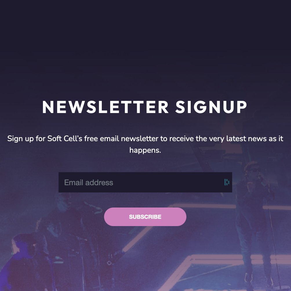 In addition to the news we report via our social media channels, we also have an email newsletter which we send out regularly to keep everyone up to date with everything that is going on! ❤️ Sign-up by heading over to our website and scrolling down... softcell.co.uk