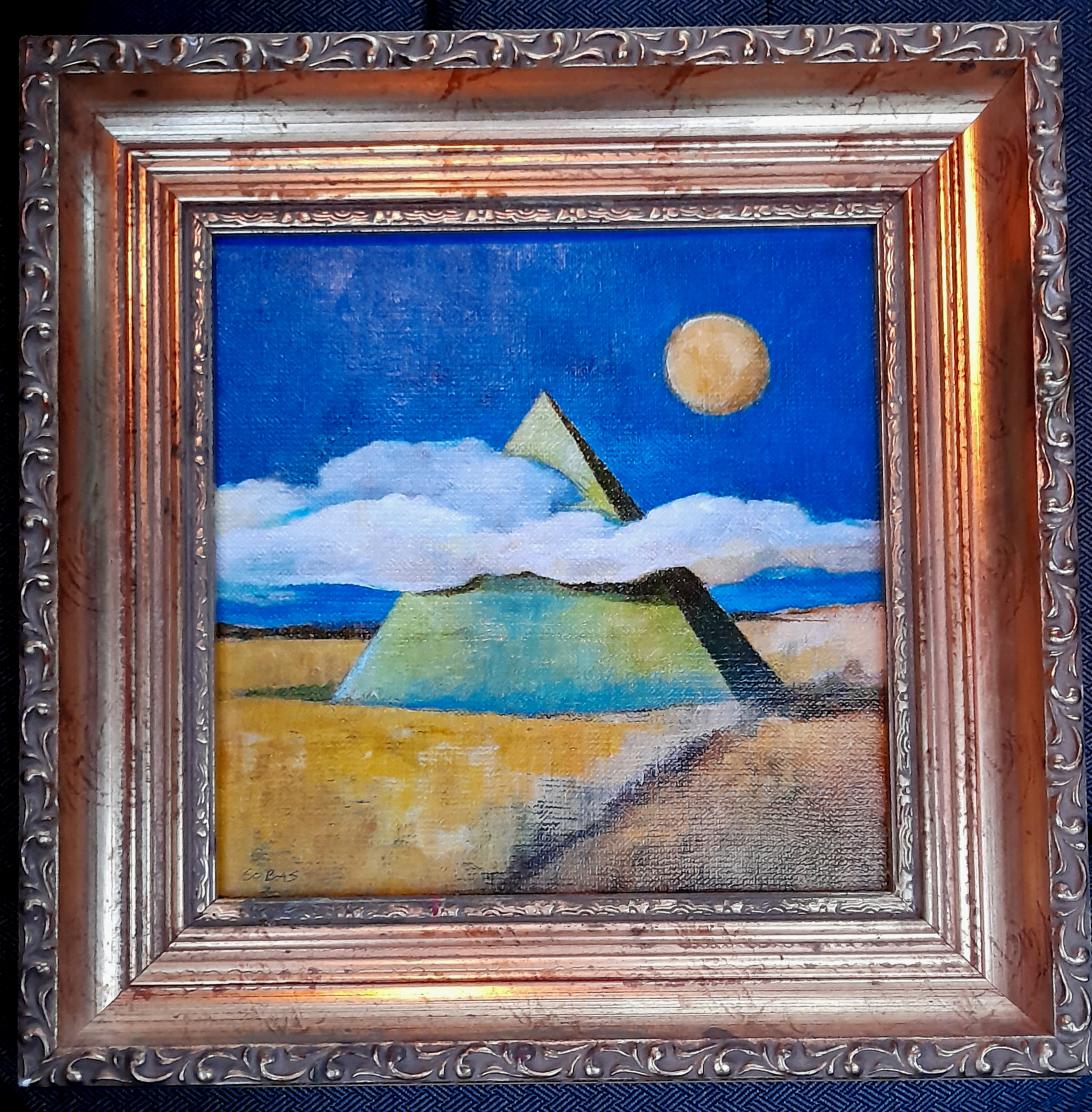 Pyramid #painting #miniature #pyramid #art #ArtistOnTwitter