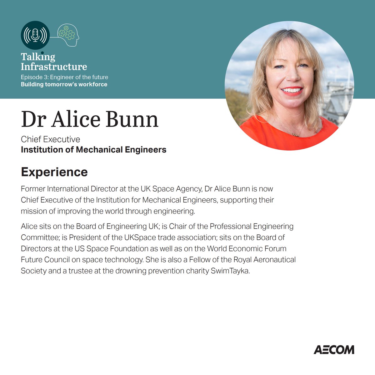 AECOM podcast Dr Alice Bunn
