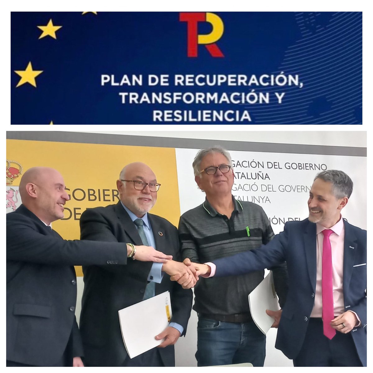 SEIASA_OFICIAL's tweet photo. Firmadas las 2 adendas para la modernización de regadios del @mapagob en las comunidades de regantes de Moli de Pals  y Presa de Colomers @SubGobGirona @DeleGobCataluna 

✅Inversión total 36M€ #NextGenerationEU 

#tecnología
#MedioAmbiente 
#Innovación 

@P_Recuperacion https://t.co/Ll188guoP0