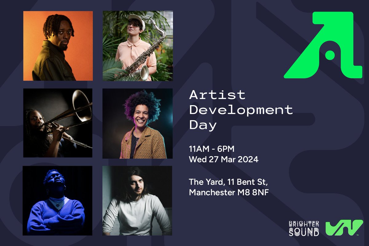 📢Latest update about the artists leading our 🔥Artist Development Day with Brighter Sound at Manchester’s The Yard on Wednesday 📆 27th March is now online! ➡️bit.ly/49RsR0Q @BrighterSound @theyard_mcr @ace_thenorth @Jazzwise @LondonJazz