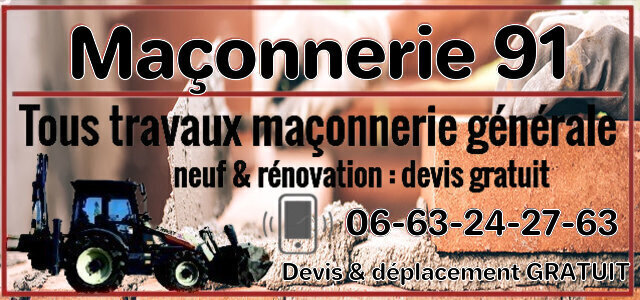 ramonage91's tweet image. À la recherche d’un #professionnel #maçon de confiance pour vos projets de #maçonnerie et de rénovation pour vos #travaux  ? Ne cherchez pas plus loin  Avec une expertise de 20 ans dans le domaine, #Maçonnerie91 situé à Saint Germain Les Arpajon 91180 . maconnerie91.fr