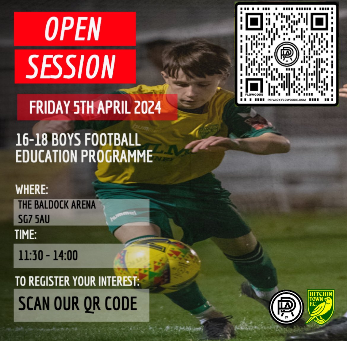 Easter Session 🐣 We’re hosting another open session on Friday the 5th of April 💪🏻 All details are below 👇🏻 To register your interest, scan the QR code 📷