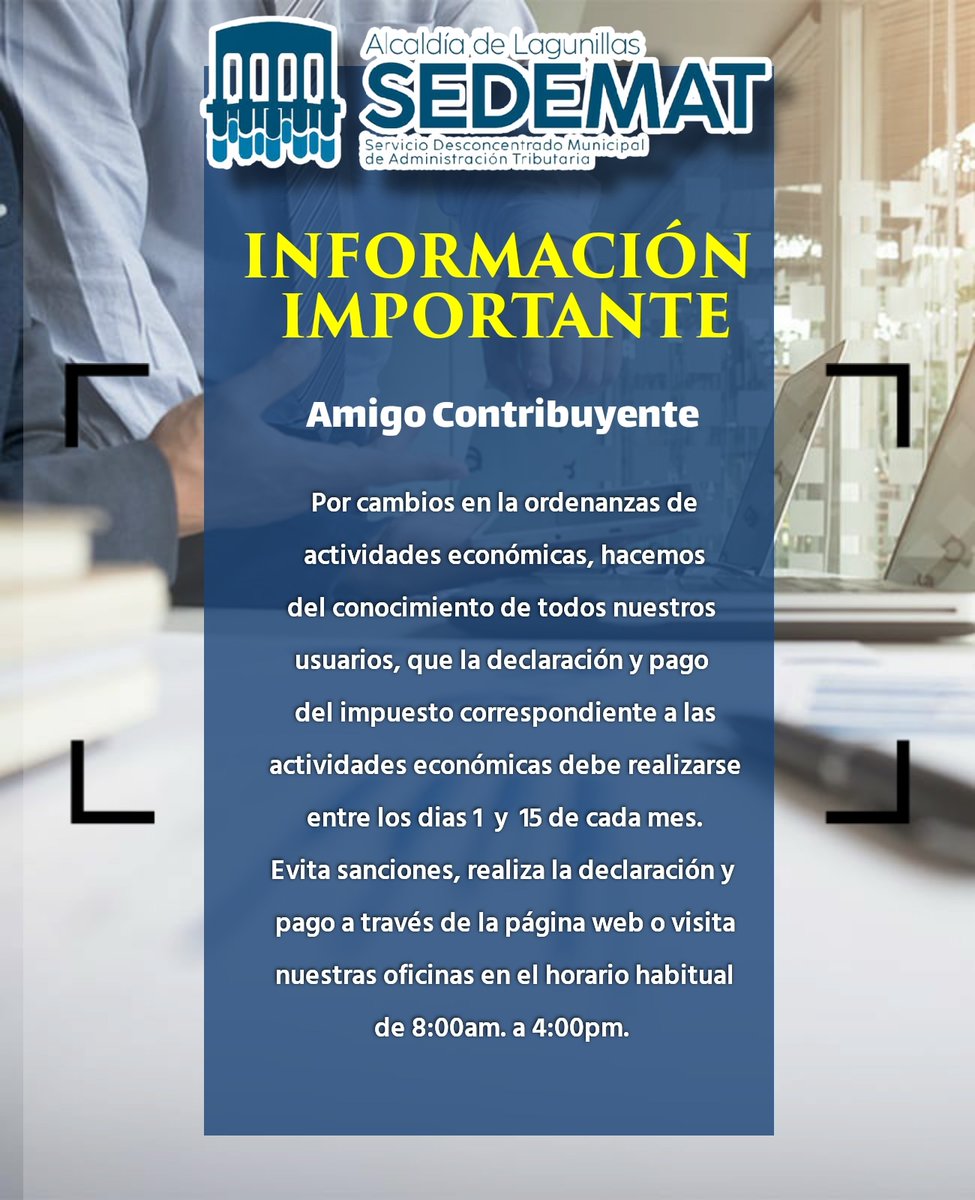 SEDEMAT Lagunillas (@sedematlags) on Twitter photo 