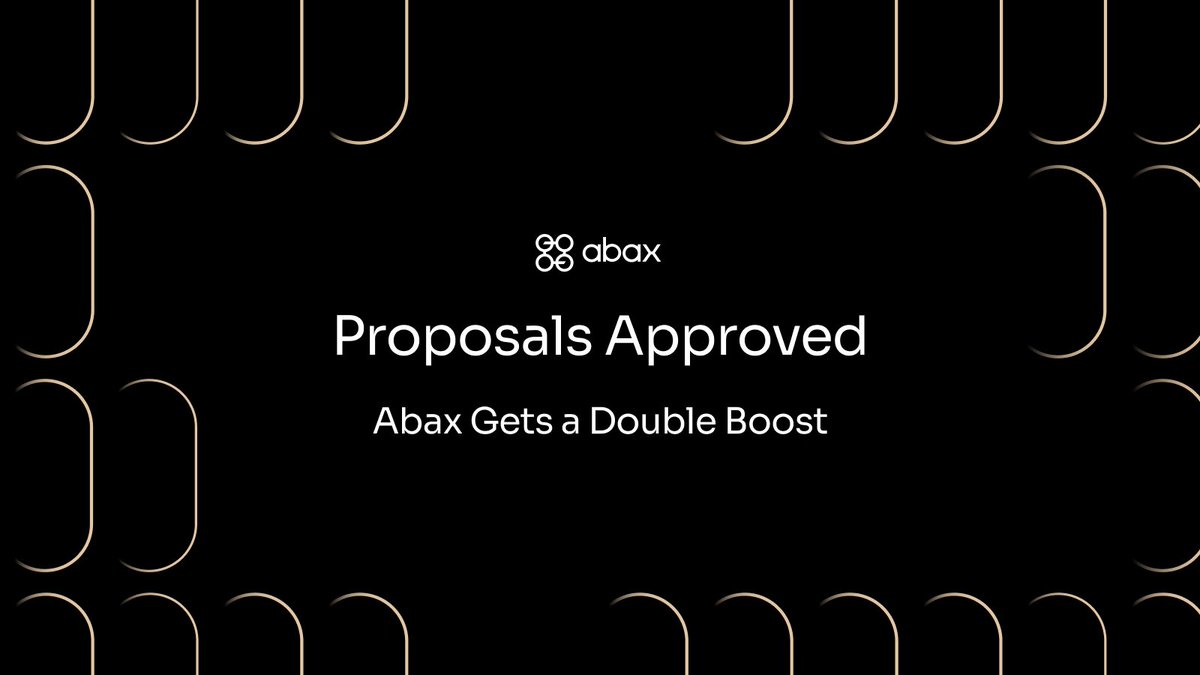 The DAO community has spoken, and two important proposals have been accepted:

1⃣Public Contribution Bonus: Get an extra 1% for every 1,000 AZERO contributed during the Abax minting process (capped at 10%).
2⃣Abax Ambassador Program: Get ready for liftoff! More announcements