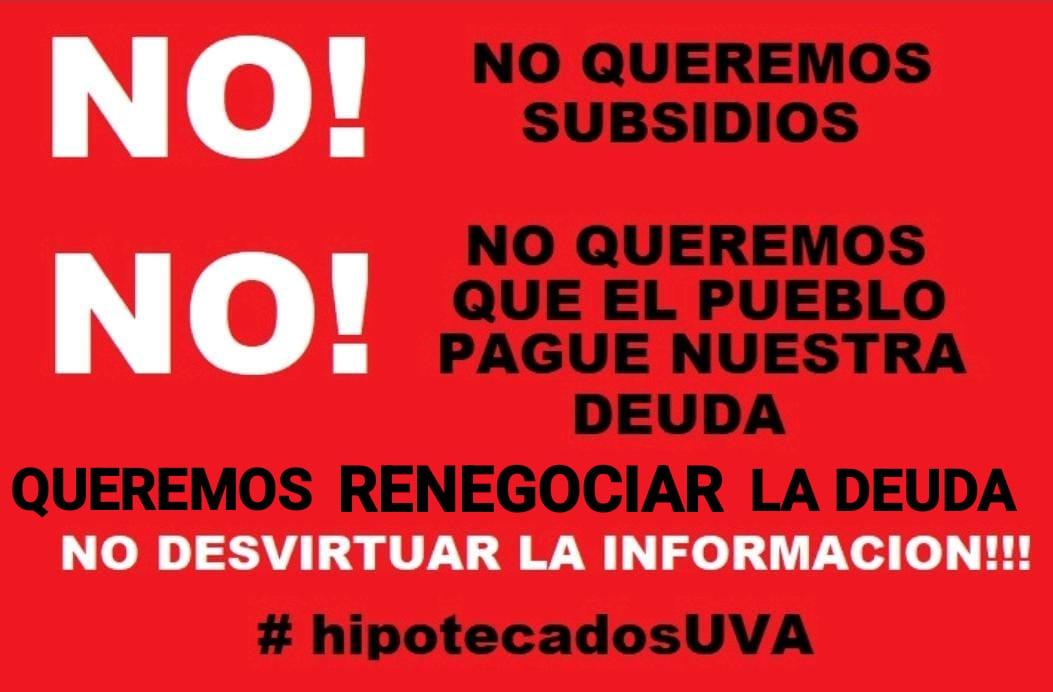 SalirDelUva's tweet photo. @juliocobos @SenadoArgentina #UsuraUVA   Insostenible! Totalmente injusta
Una estafa creada bajo el gobierno de @mauriciomacri 
Usada en campaña de @alferdez e ignorada después 
@SenadoArgentina es ahora! Basta! 
#HipotecadosUVA
Pedimos cambio de formula! https://t.co/BnCldfvFu0