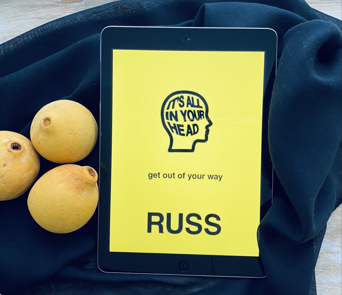 #ItsAllInYourHead by @russdiemon is an inspirational book written by musical superstar who understood the power of YOU – believing in yourself. As soon as I started reading this book, it hit me like a rock that I wasn’t confident enough in my pursuit. The danger is self-doubt.