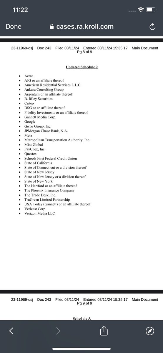 doug33641's tweet photo. $trka parties of interest https://t.co/YSwsz6OdB2