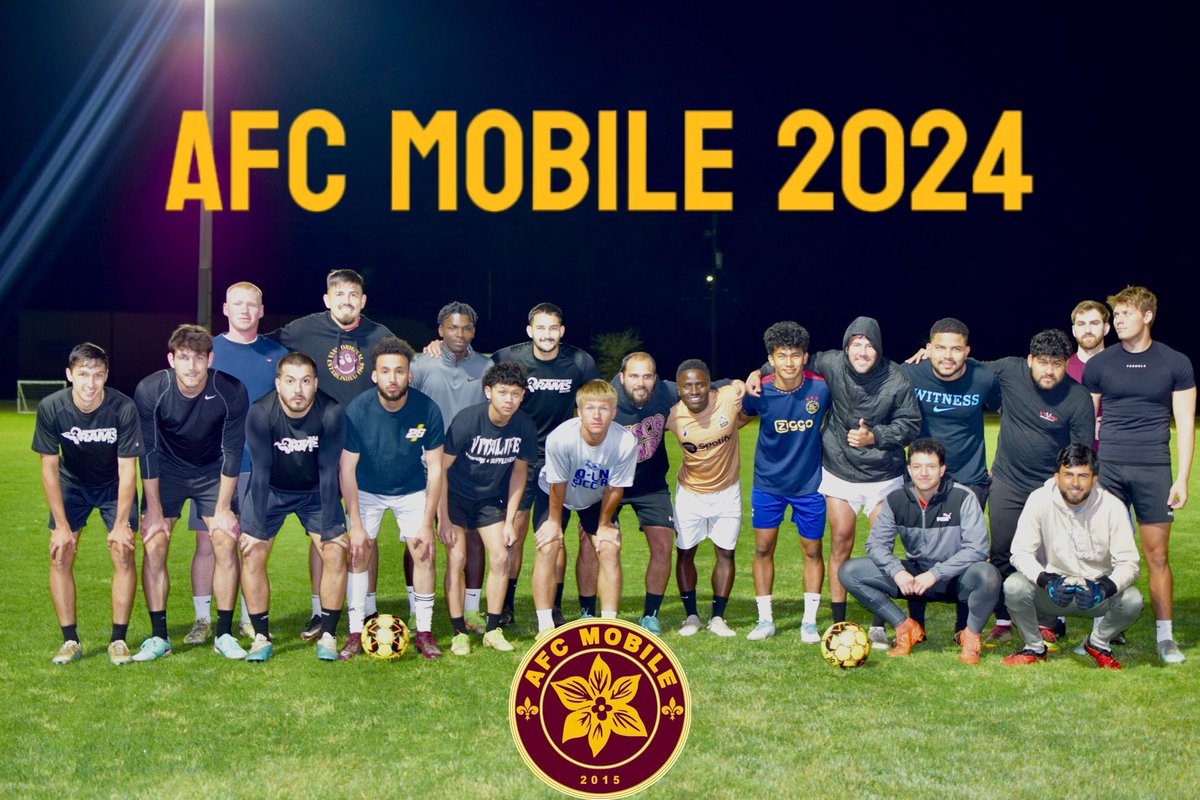 First Team ➡️ First Training 
We would like to thank everyone who attended tryouts. Stay tuned for player profiles and schedule announcement!
#DaleAFC #ALwaysMobileALwaysHome