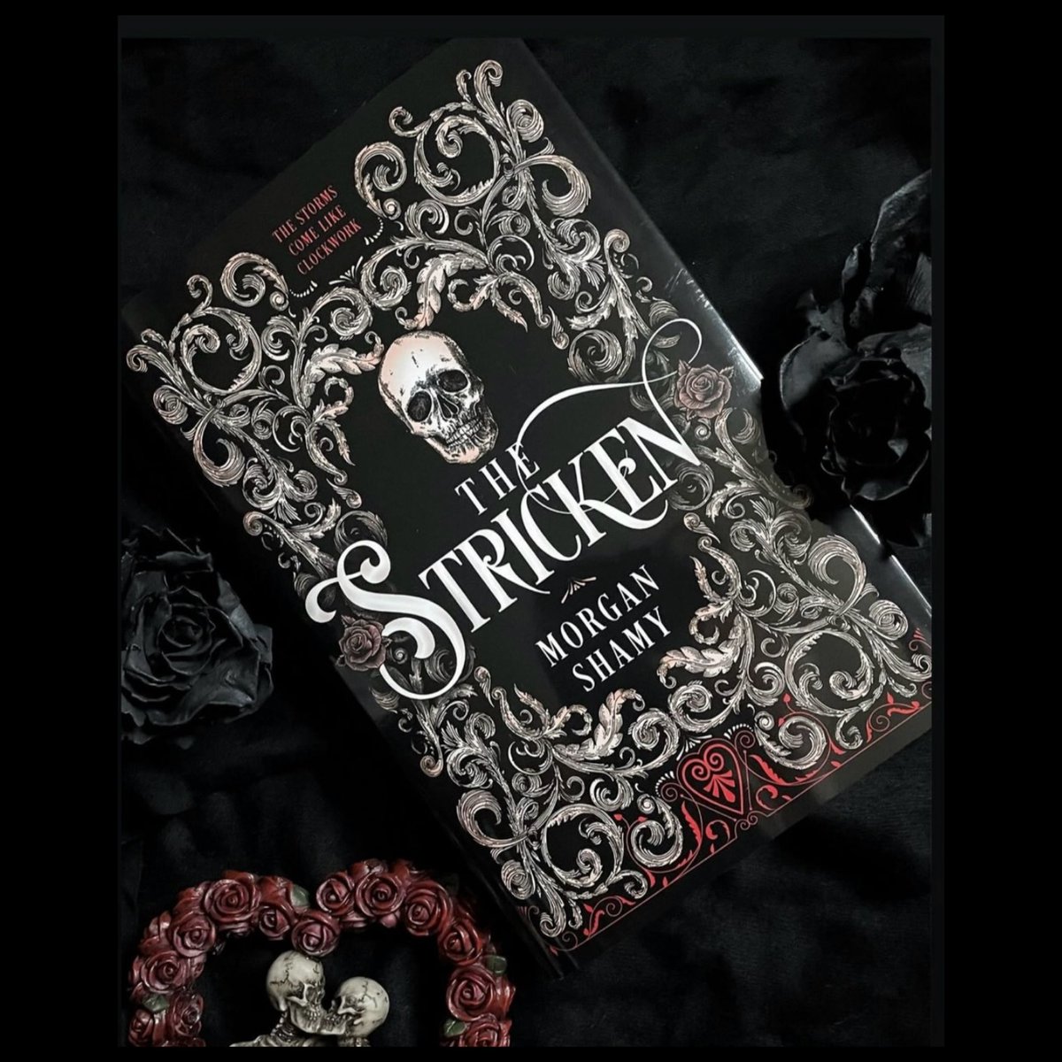 The Stricken came out 1 week ago today!! It’s been an incredible week. A list of cool things:

—on the cover of Publishers Weekly
—Top 100 Bestseller on B&amp;N
—Katherine Heigl bought a signed copy!
—Over 200 reviews
—2nd print run
—orange flag
—sold out signing

So grateful! 🙏🏻💀📚