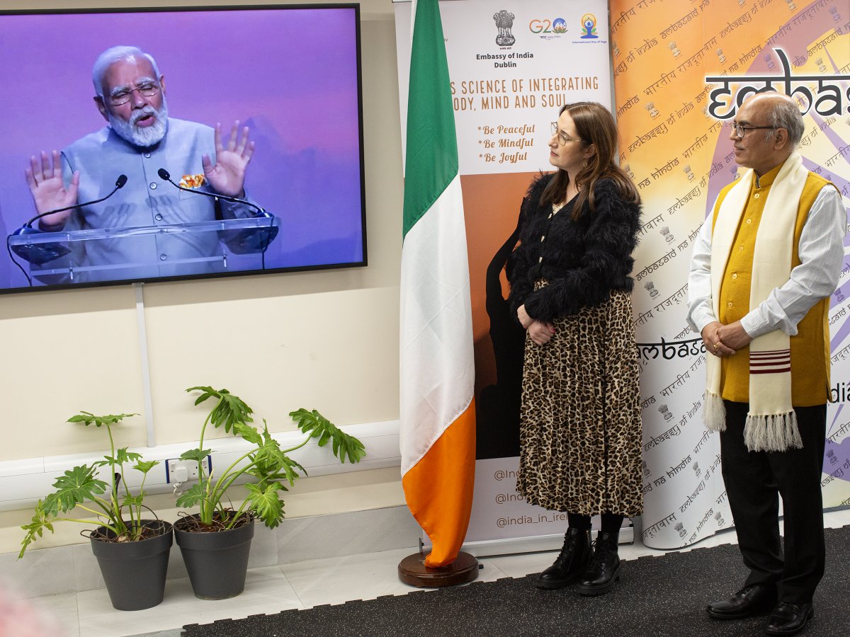 Embassy of India, Dublin organized 'Annual Networking Event 2024' on 9th of March 2024, wherein, relevant stakeholders from Ireland, Indian community, friends of India and people from all walks of life participated @MEAIndia @IndianDiplomacy @DMurugarajIFS