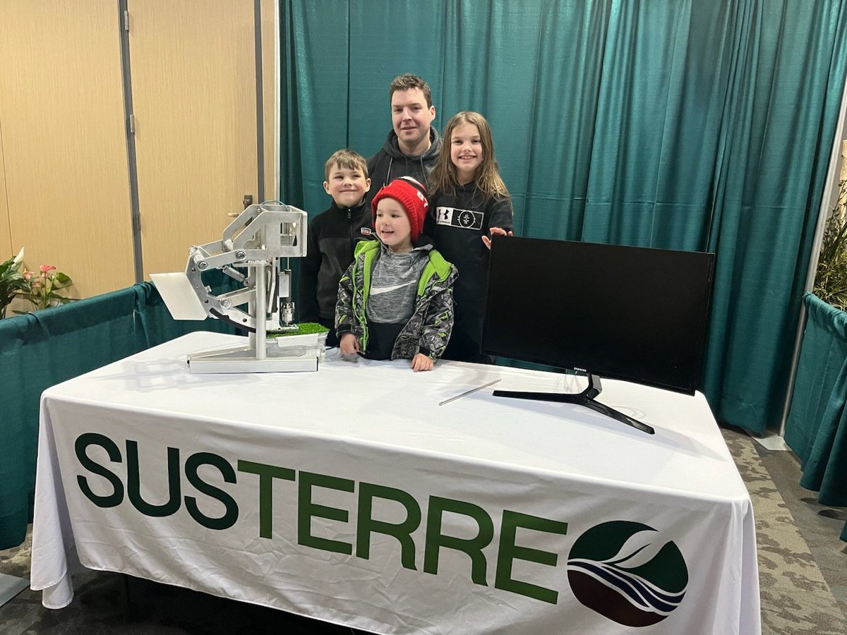 MatthewPopper's tweet photo. Come check @susterre out at booth #5 in the growing ontario's agri-food innovation alley #ovfs24 #ontag https://t.co/6pfUlVnsgP