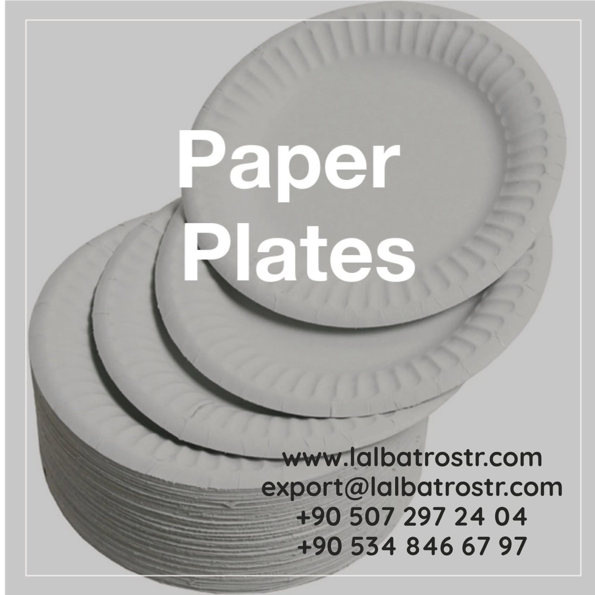 lalbatrostr's tweet image. Eco-friendly and convenient, our Paper Plates are perfect for any occasion. From picnics to parties, choose sustainability without compromising on quality. #PaperPlates #EcoFriendly #DisposableTableware #b2b #importproducts #supplier  #manufacturers #wholesalers #bulkproducts