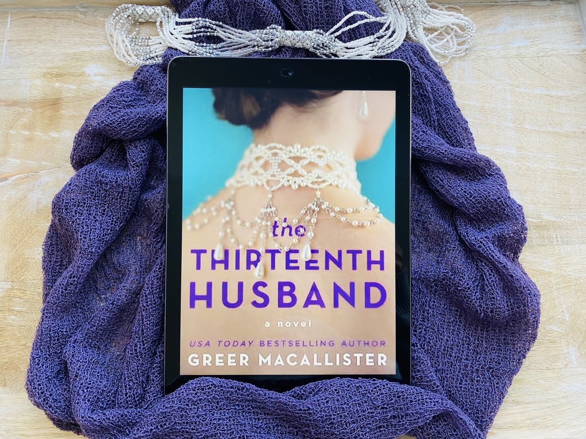 Thank you @sbkslandmark for ARC of #TheThirteenthHusband by Greer Macallister based on real-life heiress Aimee Crocker. Her father’s sudden death bestowed her with ten million dollars... Seeing her parent’s business-like marriage, she craved romantic love... Entertaining read.