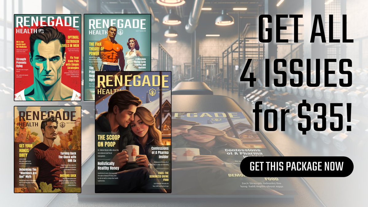 2023 was a fantastic year for Renegade Health Mag. We were able to help thousands of people improve their health and become the healthiest version of themselves. If you haven't started your journey to superior health, the time has come. Here's where you begin: