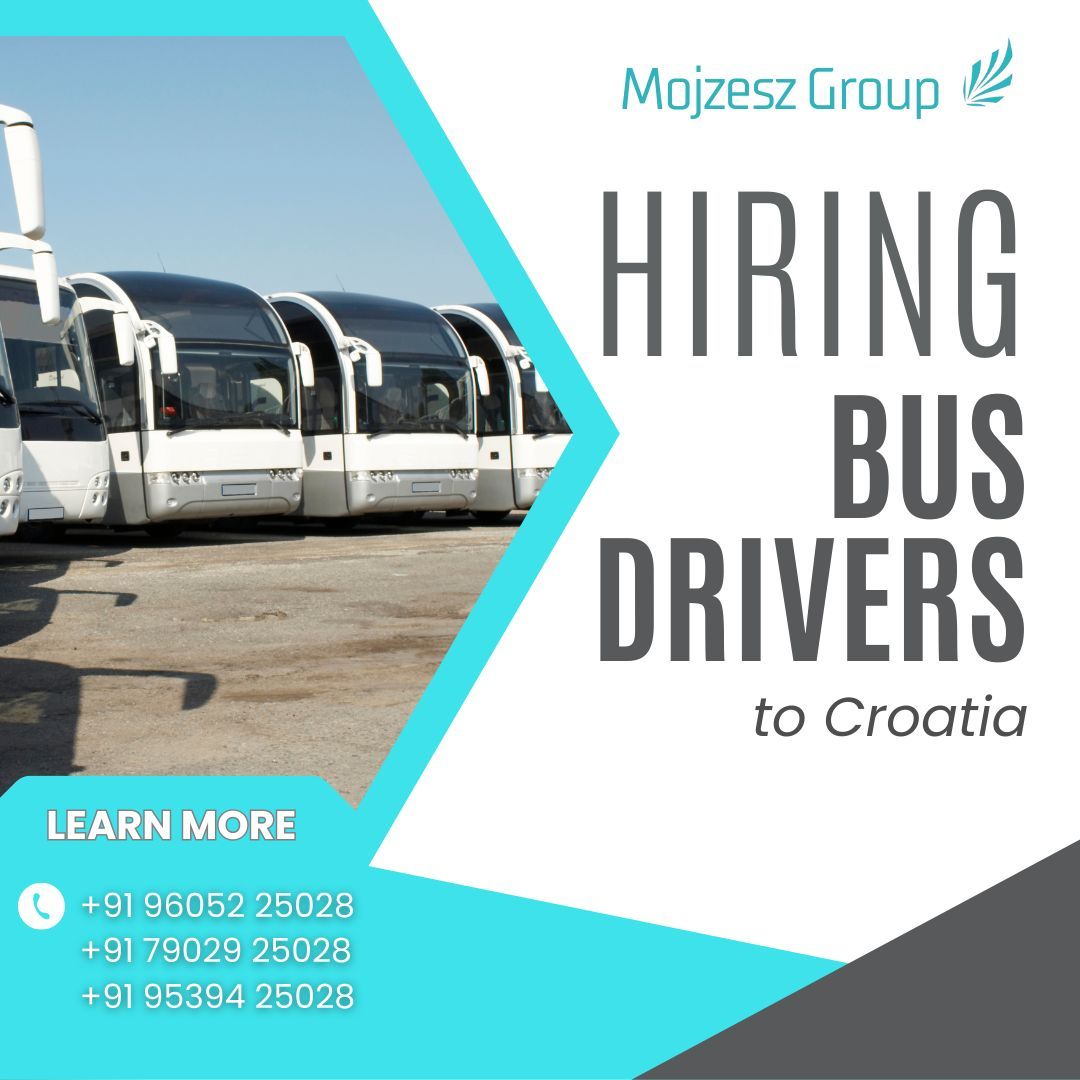 🚌 **Explore Europe Behind the Wheel!** Lucrative salary for skilled Bus Drivers in Croatia. Drive scenic routes and unlock the opportunity to travel across Europe. Join us now and turn your passion into a rewarding adventure! 🌟🇭🇷 #BusDriving #EuropeanTravelOpportunity