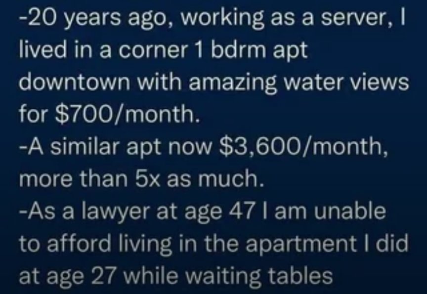 The reason everyone feels poor is because of housing prices and nothing else really matters is a view I hold stronger by the day.