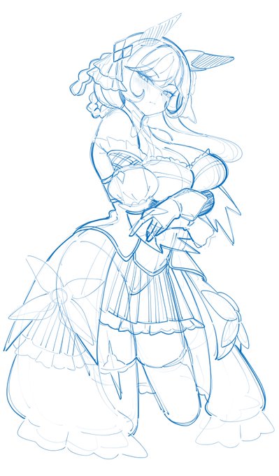 貴婦人ラフでも高貴 