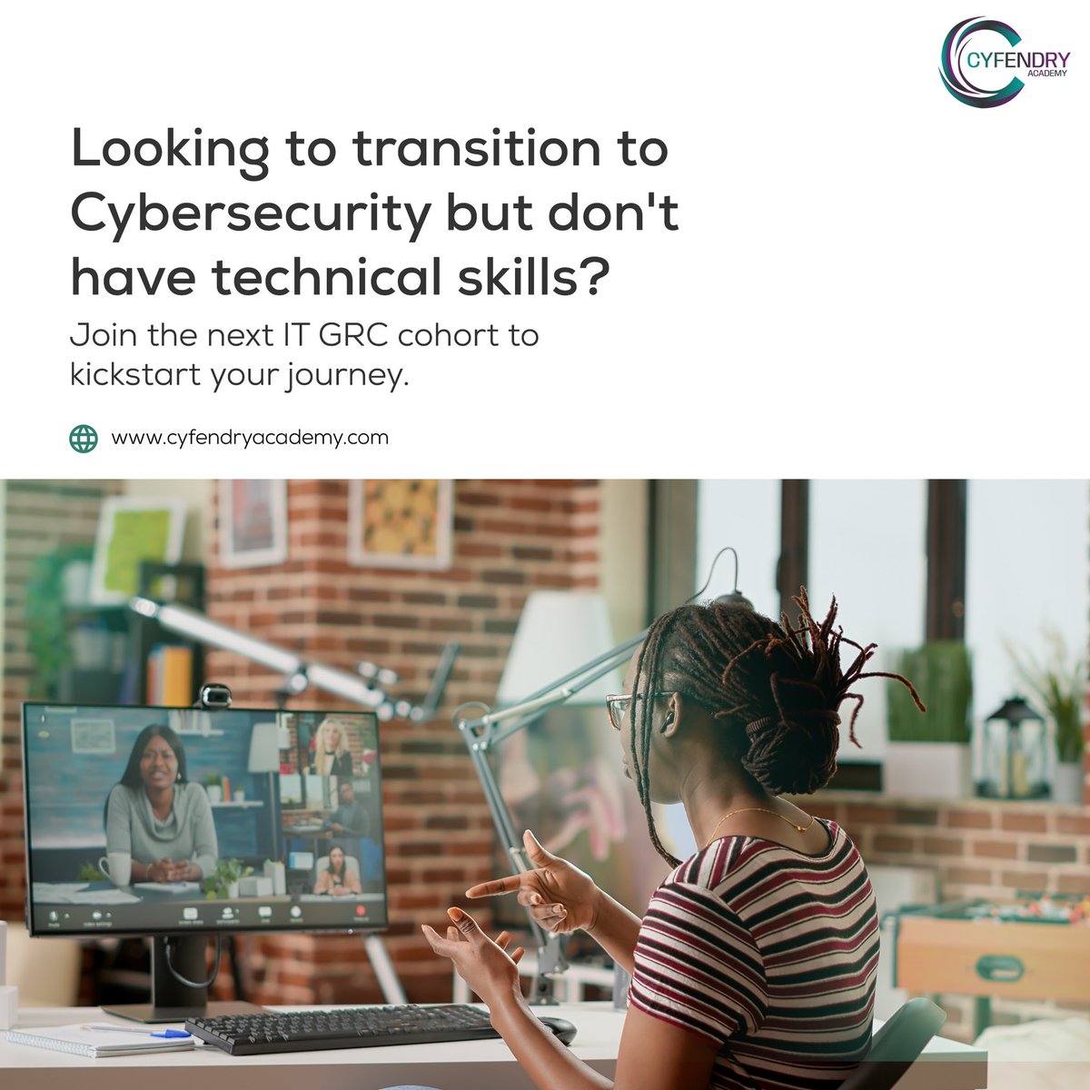CyfendryAcademy's tweet photo. Sign up for the IT GRC bootcamp and kickstart your journey into the world of cybersecurity!

Enroll now at https://t.co/3oXiJMN7Dz to learn essential concepts and skills from industry experts.

#Cybersecurity #OnlineLearning #GRC #GRCBootCamp #TechBootCamp #CyfendryAcademy https://t.co/SIcAGjaQVm