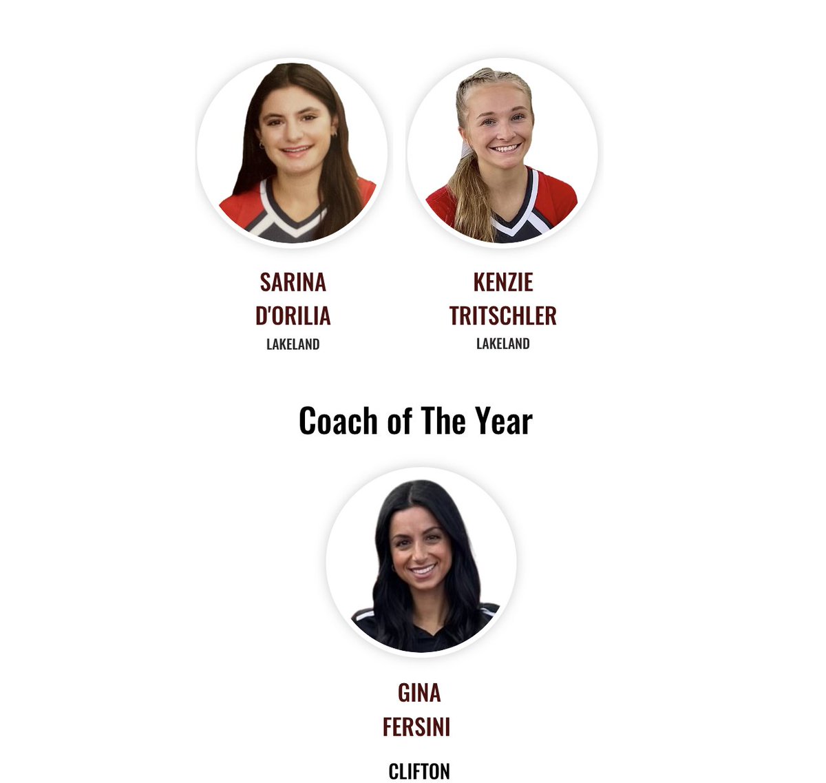 PCCANJ's tweet image. The First Ever All Passaic County Cheer Team and Coach of the Year!