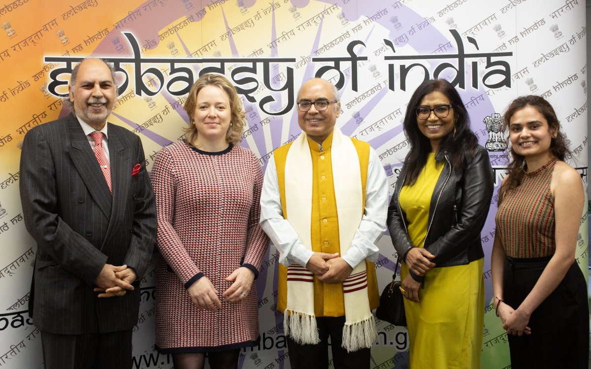 Ambassador of India to Ireland H.E. @AkhileshIFS gave a comprehensive speech. Ms. @EmerHigginsTD and Ms. @GwendaJJ, Regional Director, Asia Pacific, @dfatirl shared their thoughts to strengthen India-Ireland bilateral relations in all spheres