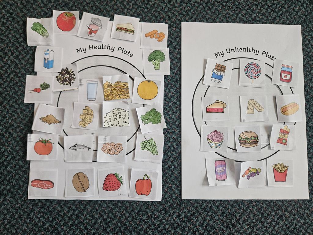 stjosephskly's tweet photo. Maple Class class have been learning all about the eat well plate and what  healthy eating is . #SJKpshe #SJKscience #MapleClass https://t.co/m4fdIsR9b5