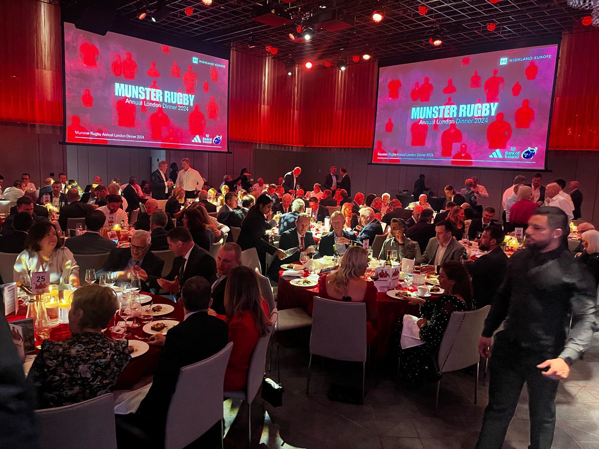 ASASLTD1's tweet photo. It was all hands on tech for the @munsterrugby dinner at @thelondoner last week 🏉 Great to be part of a fantastic night! 👏🏻

#EventTechnology #AVSolutions #TheLondonerHotel #MunsterRugby https://t.co/lQ66tmb0C8