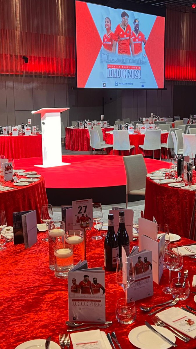 ASASLTD1's tweet photo. It was all hands on tech for the @munsterrugby dinner at @thelondoner last week 🏉 Great to be part of a fantastic night! 👏🏻

#EventTechnology #AVSolutions #TheLondonerHotel #MunsterRugby https://t.co/lQ66tmb0C8