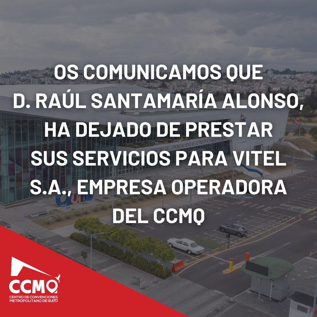 Centro de Convenciones Metropolitano de Quito tweet media