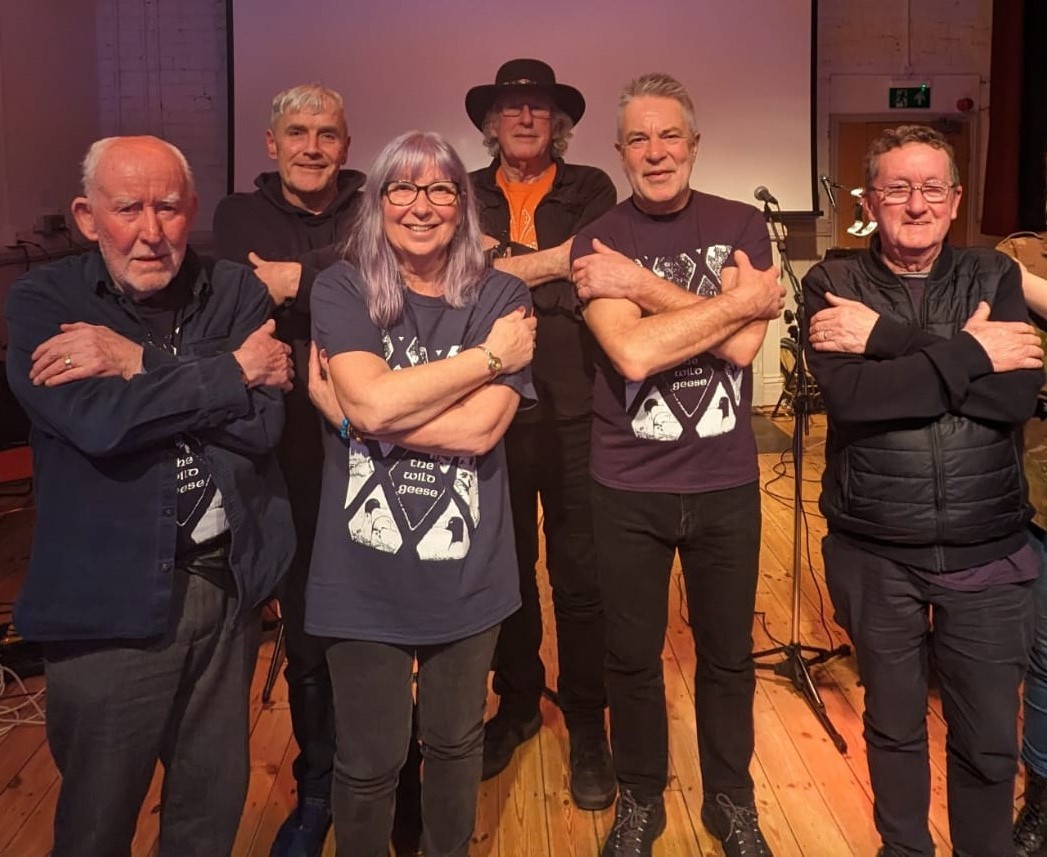 This evening (12th) at Heart - TNL: The Wild Geese. Come and enjoy their unique blend of music, from many years of playing locally, and in Ireland and the US and have supported Dervish, Liam O’Flynn, Arty McGlyn and Sean Keane Doors 7pm Music from 7.15pm ticketsource.co.uk/heartcentrehea…