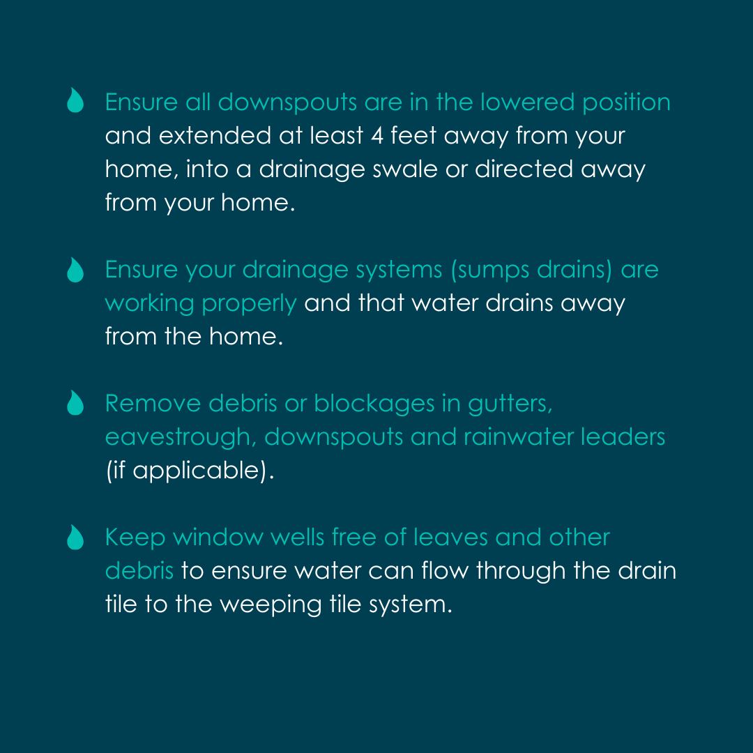 We sure have been enjoying all this warm weather 😎However, with the warmer temperatures comes melting snow &amp; water. It is important to keep water away from your home to insure it stays running &amp; looking like new.

#TipTuesday from our New Home Warranty provider <a href="/ANHWPgroup/">The Alberta New Home Warranty Program</a>