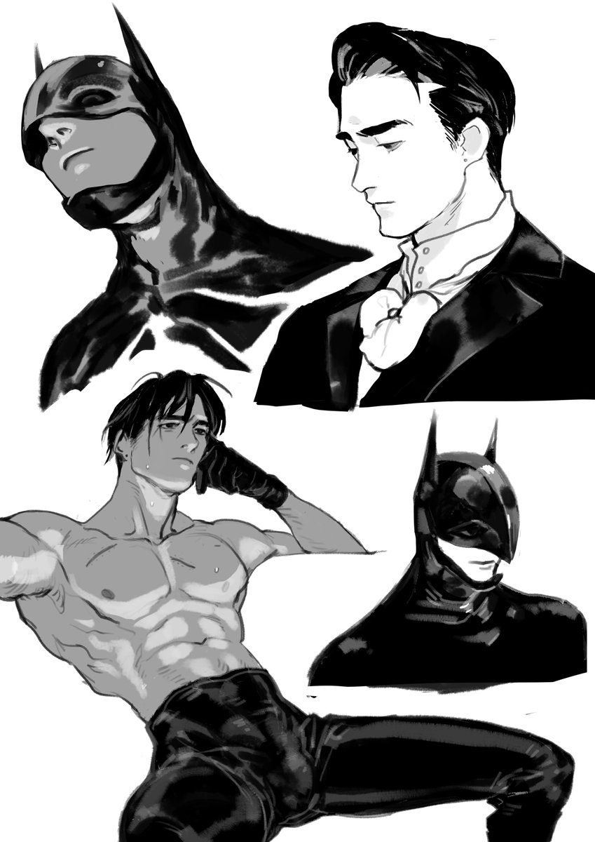 More Batman/Joker designs 🃏💋 