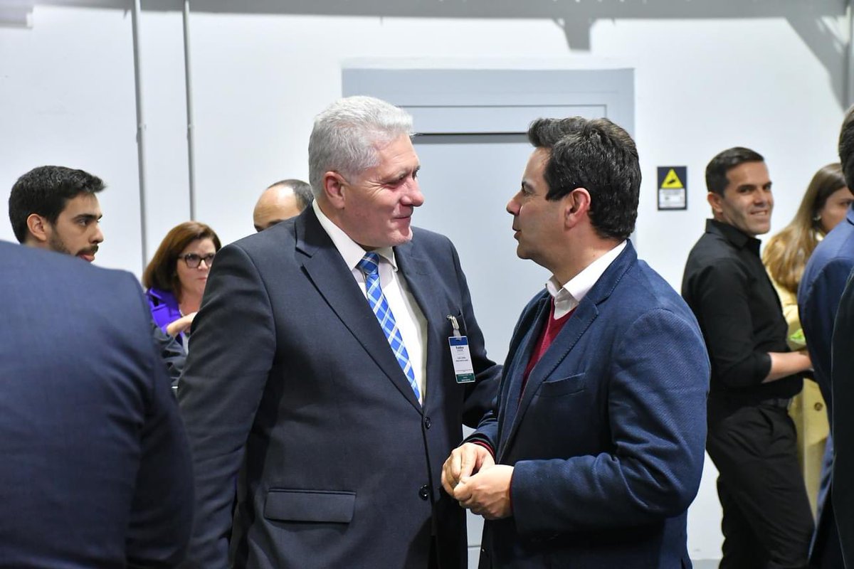 AcoresLagoa's tweet photo. Vice-presidente da Câmara de Lagoa, Frederico Furtado Sousa, esteve presente na inauguração da filial em São Miguel da empresa Trablisa Esegur, nos Portões Vermelhos - Lagoa. https://t.co/JuApKREHJw