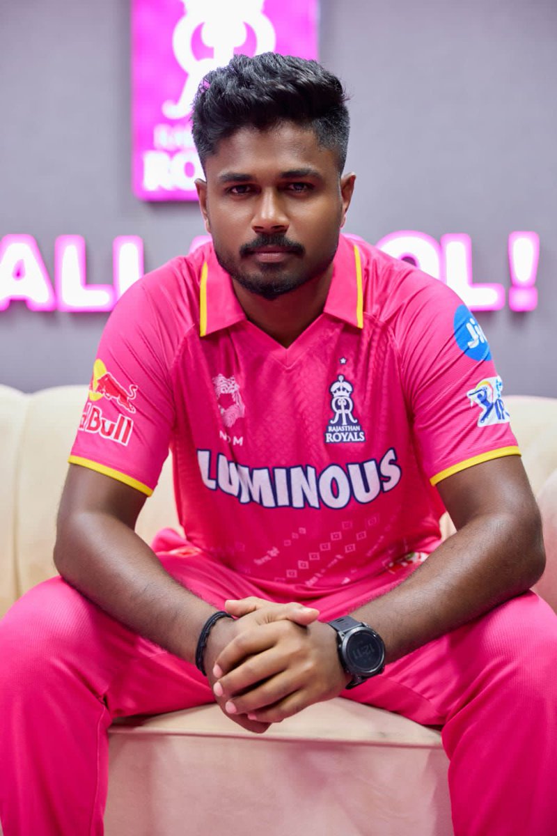 SANJUSAMSONFANS's tweet photo. New jersey @IPL @rajasthanroyals @IamSanjuSamson https://t.co/me6W1kwejn