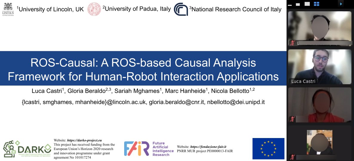 luca_castri's tweet image. “ROS-Causal: A ROS-based Causal Analysis Framework for Human-Robot Interaction Applications“ presented at the #CausalHRI workshop @HRI_Conference.

📝 arXiv: arxiv.org/abs/2402.16068
💻 Code: github.com/lcastri/roscau…

#causalrobotics #causality @darko_project @LCAS_UoL @UniPadova