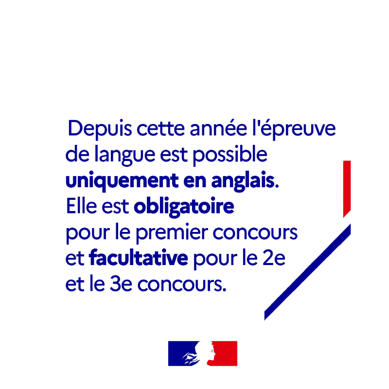 Travail_Gouv's tweet photo. #Recrutement | Devenez inspecteur du travail !

➡ Quelles sont les langues acceptées pour l'épreuve orale du concours ?

Vous avez des questions autour du métier d’inspecteur du travail ? On  vous répond ⤵