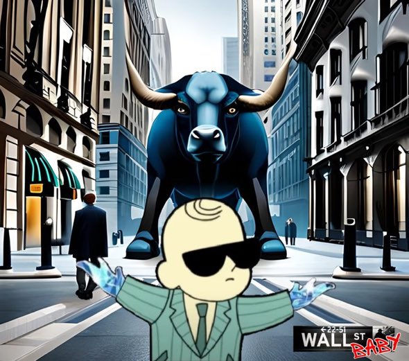 Anton06223's tweet photo. We always knew Wall Street Baby would have its time to shine in a bull run! Watch what happens next 👀 $WSB #memecoin #wallstreetbaby https://t.co/xre1V29iQ5