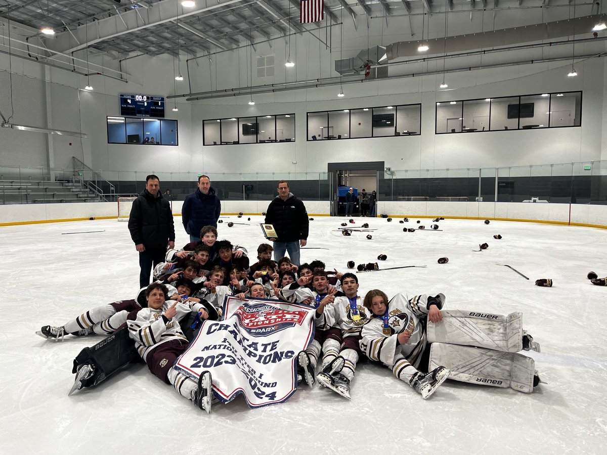 Congratulations to the Boston Jr. Eagles, the Youth 14U Tier I winners. The Eagles will be representing Massachusetts at the USA Hockey Nationals from April 2nd to 7th in Plymouth, Michigan!