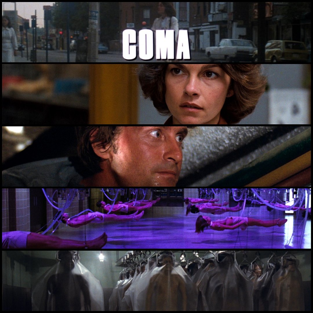 Coma (1978) #MichaelCrichton
Michael Douglas - Geneviève Bujold