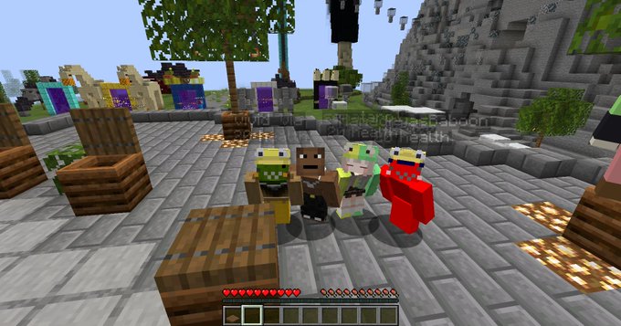 みんなでおそろい かわいい https://t.co/kQjVi5OuHR<a href="/tag/minecraft"class="tags"><span>#minecraft</span></a><a href="/tag/minecraftbuilds"class="tags"><span>#minecraftbuilds</span></a><a href="/tag/minecraft%E5%BB%BA%E7%AF%89%E3%82%B3%E3%83%9F%E3%83%A5"class="tags"><span>#minecraft建築コミュ</span></a>
