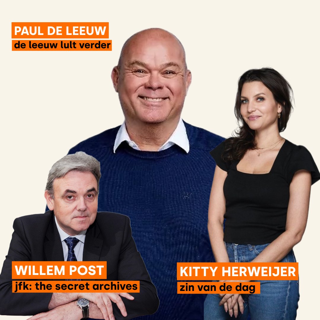NPOLuister's tweet photo. Weet jij al naar wie jij gaat kijken op het NPO Luister Podcast Festival? Of heb je nog geen kaartje?

Koop dan nu je ticket op https://t.co/yF4X2SaiuV en we zien je zondag 17 maart in @TiVre_Utrecht! https://t.co/iHmapvR8IE