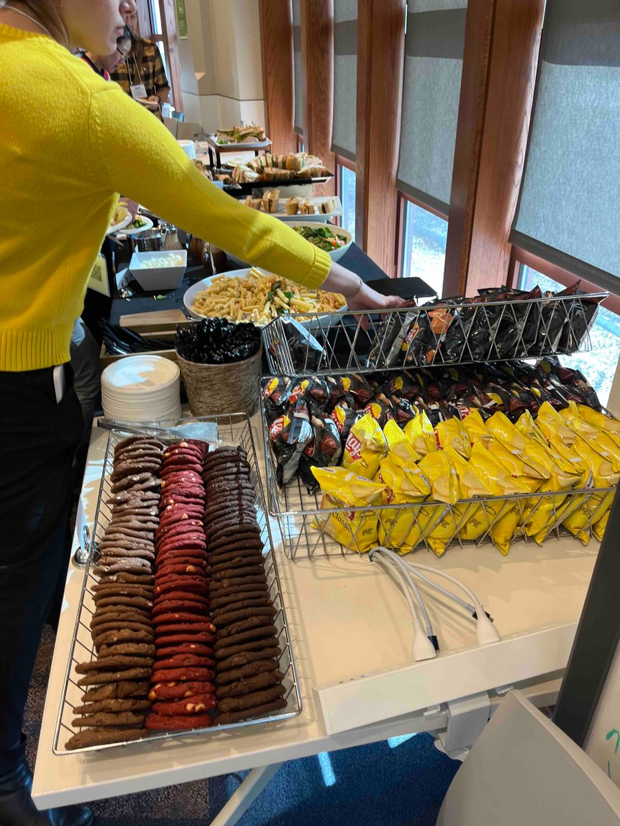 Lunch is served in the ADP Center and outside 1070 by vendor hall - don’t forget to visit our vendors or engage in conversations with your peeps #njecc24