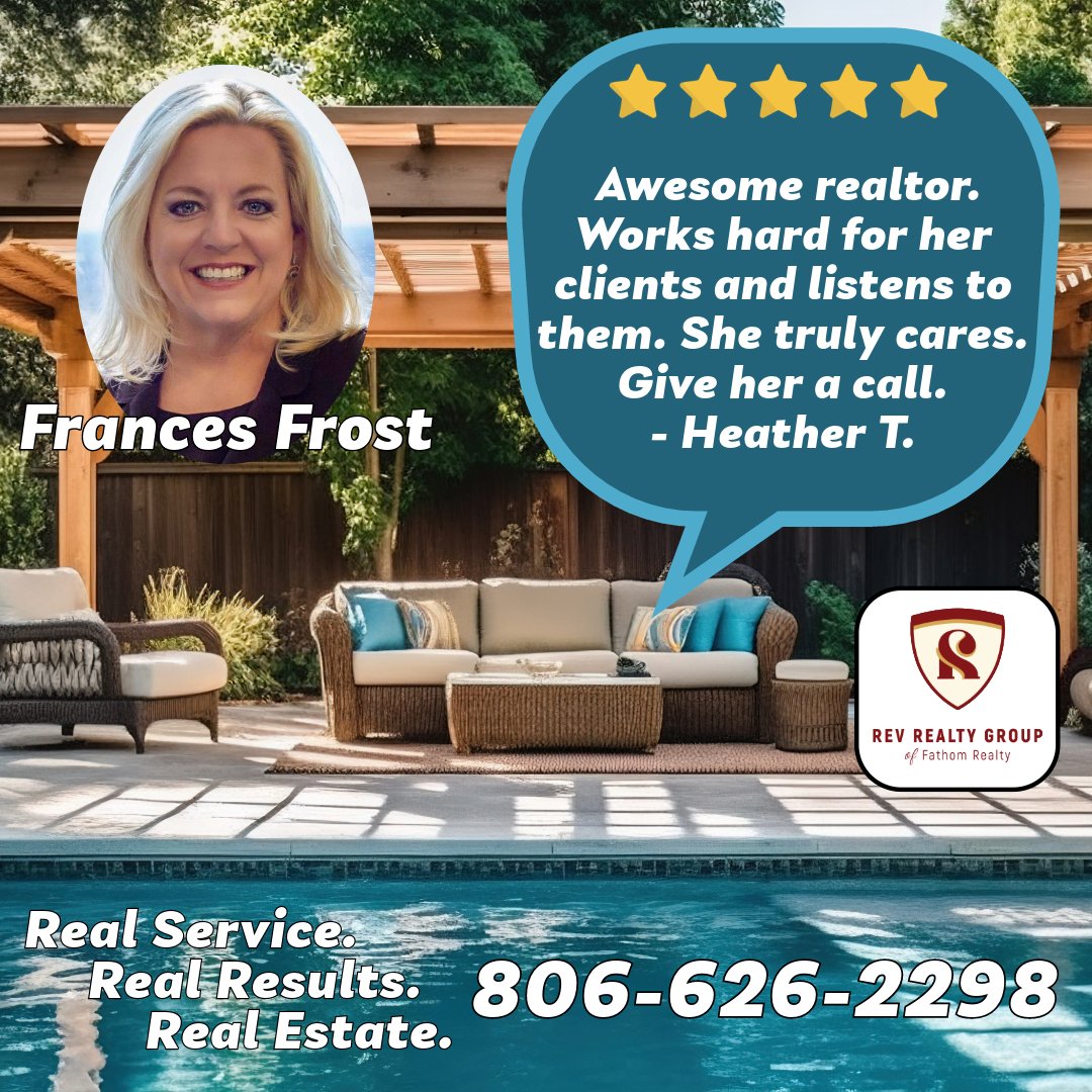 RevRealtyGroup's tweet image. I work hard to find my clients the perfect home and negotiate for their best interest. Call me to discuss your dream home and how I can put my experience and expertise to work for you! 806.626.2298 #AmarilloRealEstate #DreamHome #ExpertAdvice #AmarilloLiving