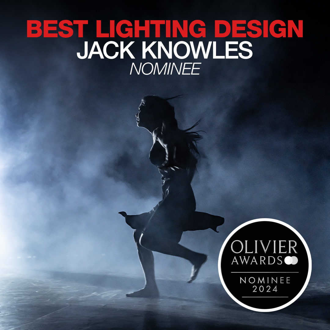 Just announced: Jack Knowles has been nominated for Best Lighting Design at this year’s @OlivierAwards. #SunsetBLVD