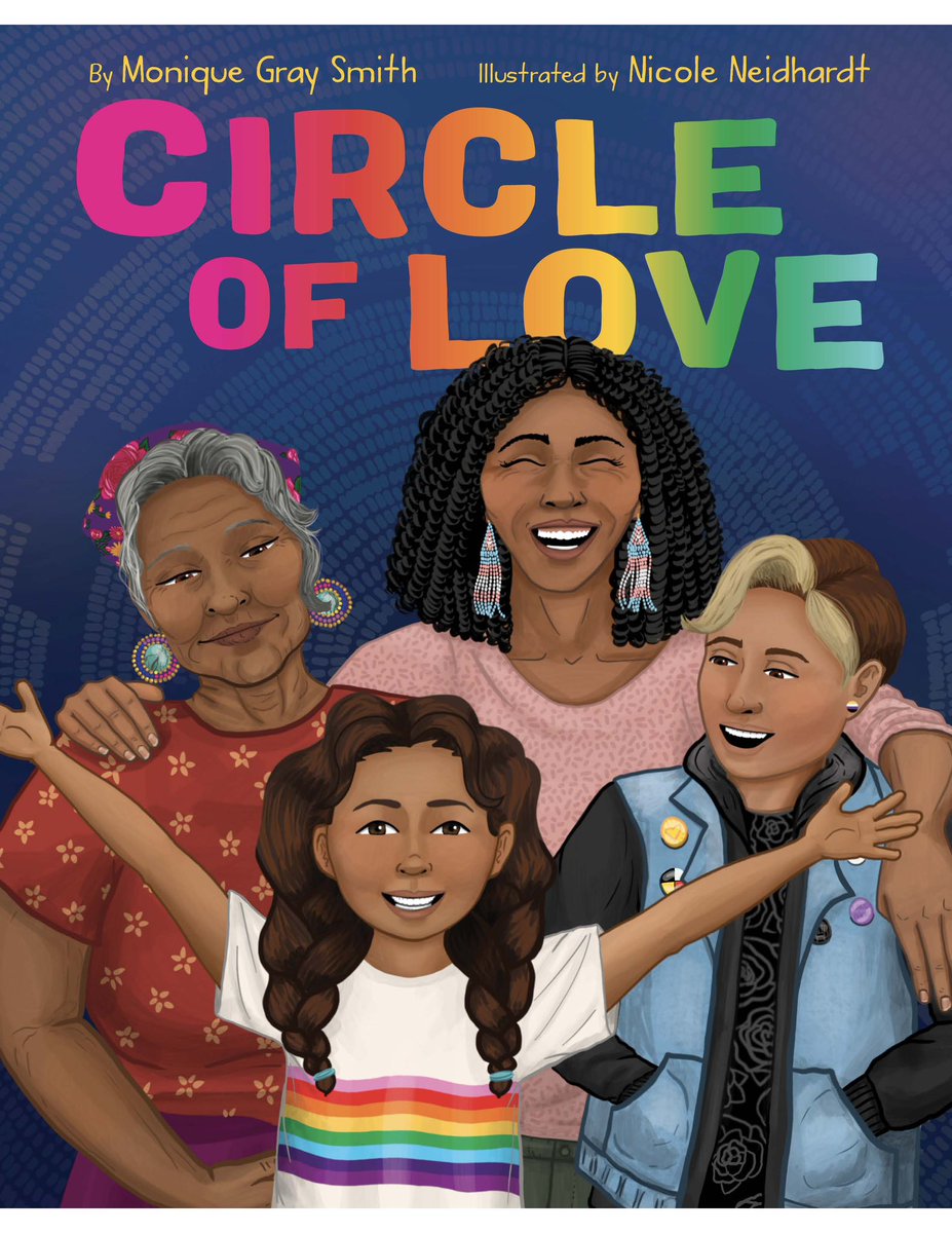 Book birthday for CIRCLE OF LOVE with vibrant illustrations by Nicole Neidhardt. Published by Heartdrum, imprint of @HarperCollins. Thank you @CynLeitichSmith & @rosemaryhb for editing & creative support💕