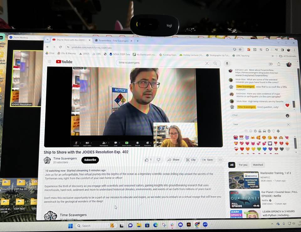 Time Scavengers (@timescavengers) on Twitter photo A huge THANK YOU to the outreach officers and scientists on IODP <a href="/TheJR/">JOIDES Resolution</a> #Exp402 for the live-streamed ship tour! Stay tuned for the recording if you weren't able to catch the live-streamed event! A huge THANK YOU to the outreach officers and scientists on IODP <a href="/TheJR/">JOIDES Resolution</a> #Exp402 for the live-streamed ship tour! Stay tuned for the recording if you weren't able to catch the live-streamed event!
