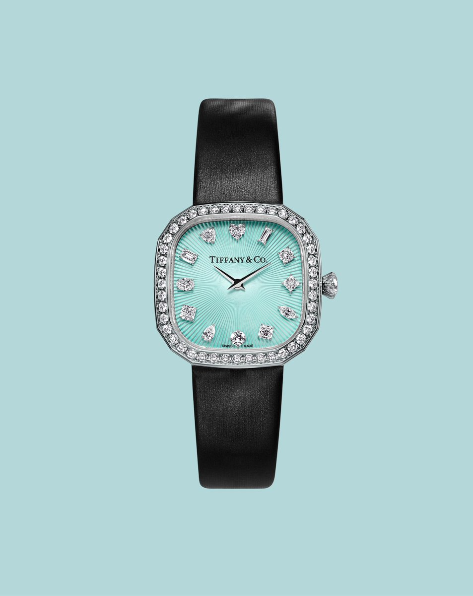 A tradition that only gets better with time, Tiffany & Co.’s 175-year watchmaking legacy continues with refined designs driven by precise Swiss engineering, like the Tiffany Eternity watch seen here. Discover more: tiffany.com/watches/womens… #DaylightSavings #TiffanyAndCo