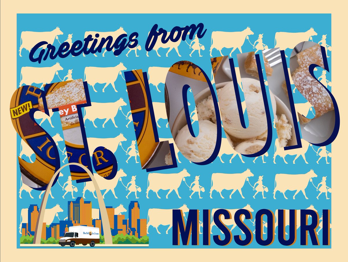 Blue Bell Ice Cream arrives in St. Louis on Monday, March 18. And we have an extra sweet surprise! #newcity #newflavor Take a closer look and tell us what you see. 😀 #bluebell #icecream #bluebellicecream #stlouis