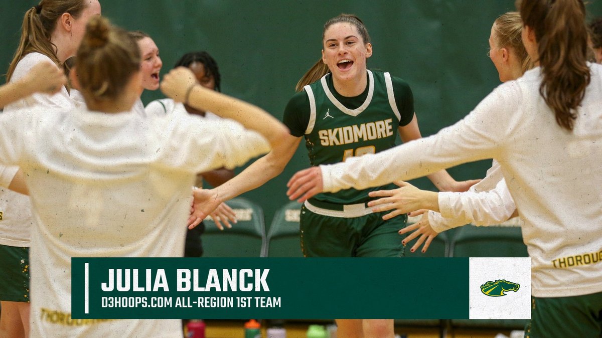 Blanck selected to D3hoops.com All-Region First Team skidmoreathletics.com/news/2024/3/12…